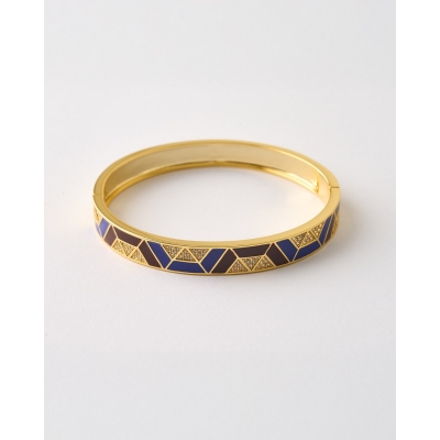 BRAZALETE CUADRADO ESMALTE...