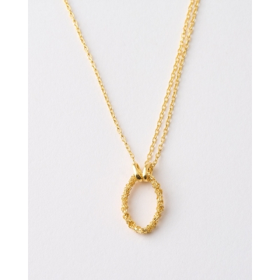 COLLAR OVALO TEXTURIZADO...