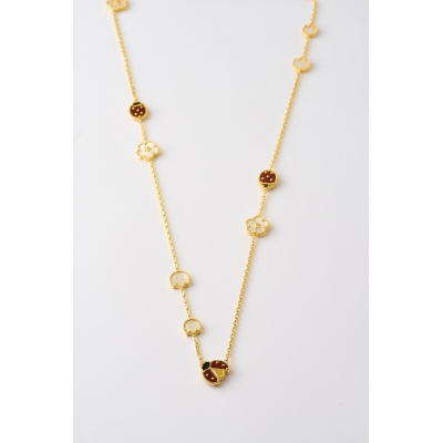 COLLAR 80CM MOTIVOS FLOR,...