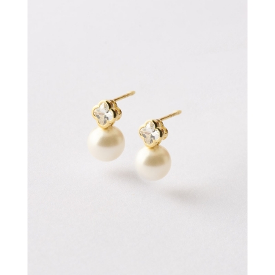 PENDIENTES CIRCONITA TREBOL...