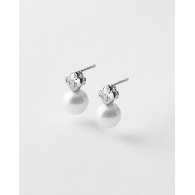 PENDIENTES CIRCONITA TREBOL...