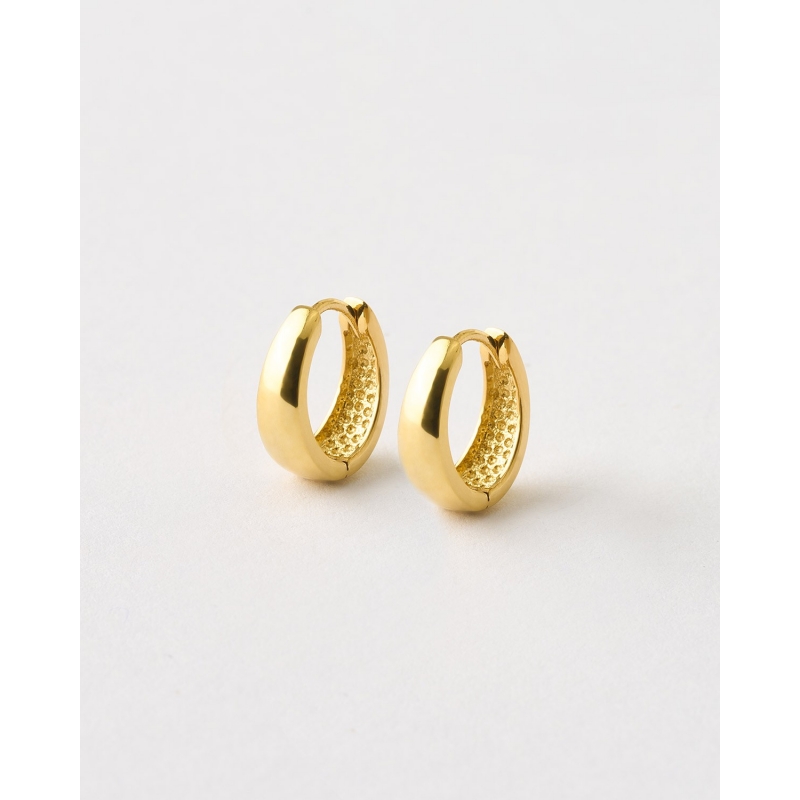 PENDIENTES ARO OVALADO 13MM - 5MM