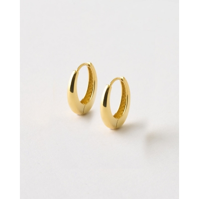 PENDIENTES ARO 13MM OVALADO...