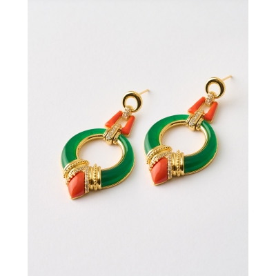 PENDIENTES LARGOS ARO...