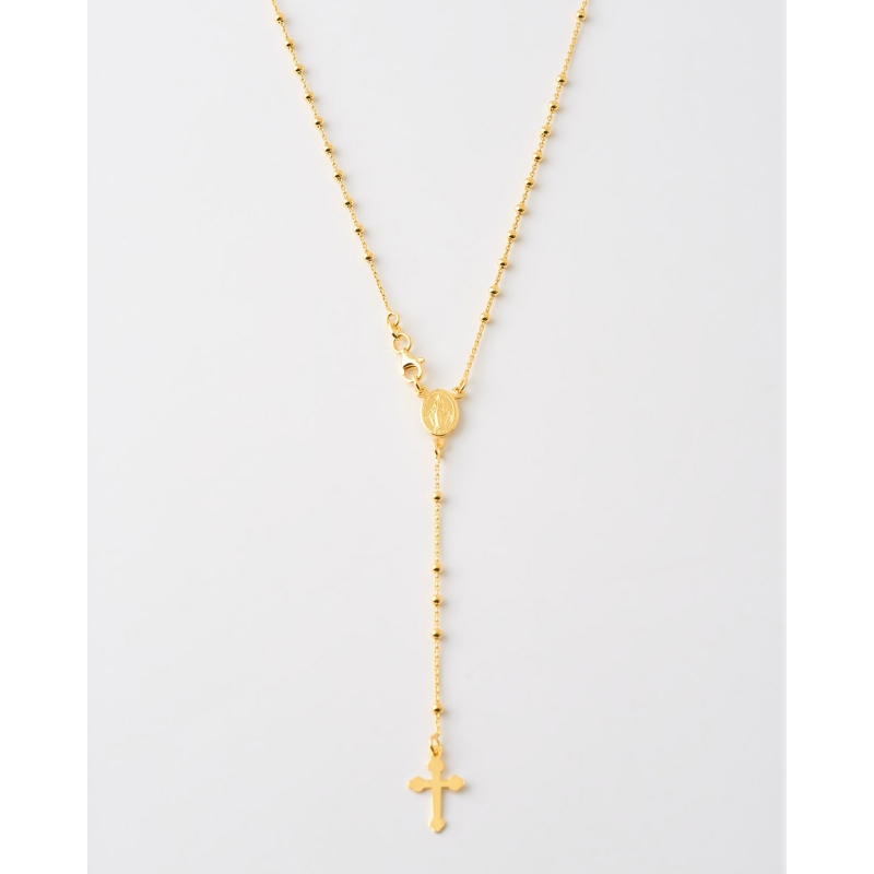 COLLAR ROSARIO 50CM LARGO VIRGEN DE...