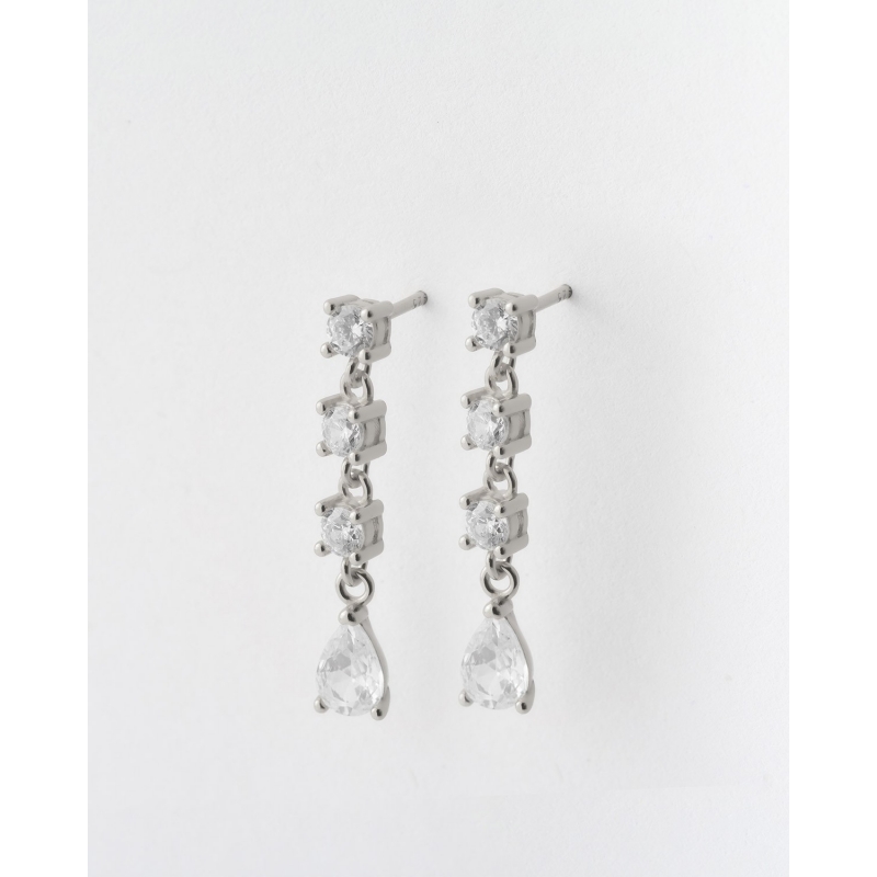 PENDIENTES MINIS LARGOS CIRCONITAS...