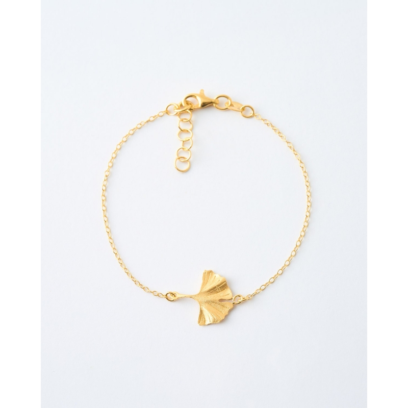 PULSERA HOJA 16MM - 19CM LARGO 