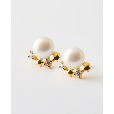 PENDIENTES PRESION PERLA...