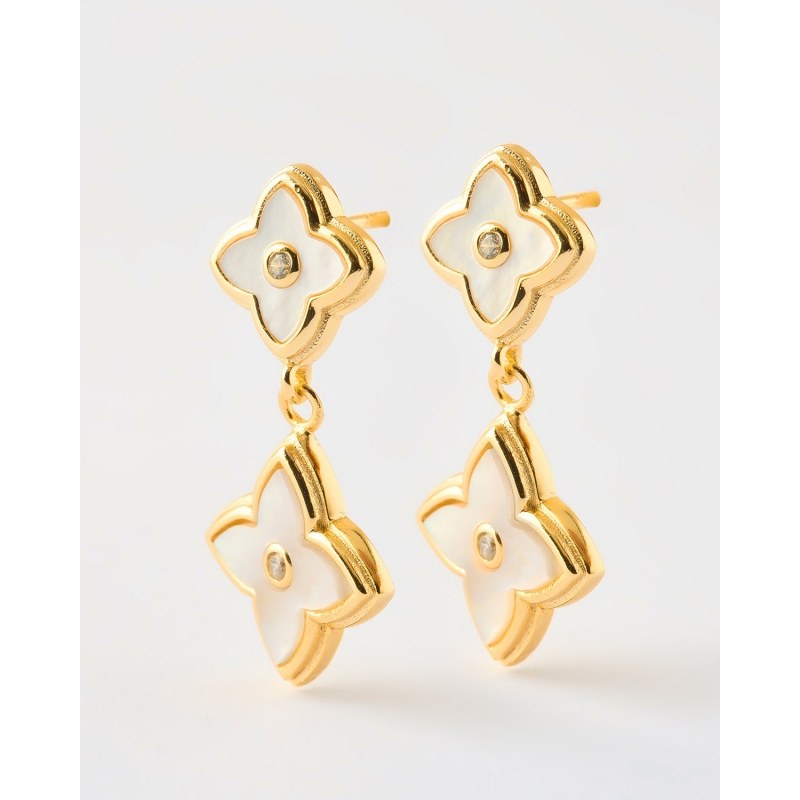 PENDIENTE FLORES 10 Y 13.5MM- 26MM...