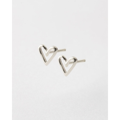 PENDIENTES CORAZON 7X6MM
