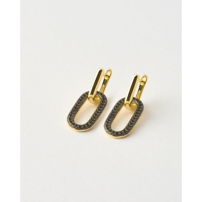 PENDIENTES OVALADOS 27X9MM...