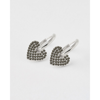 PENDIENTES ARO CORAZON 12X12MM