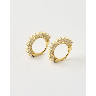 PENDIENTES ARO CIRCONITAS