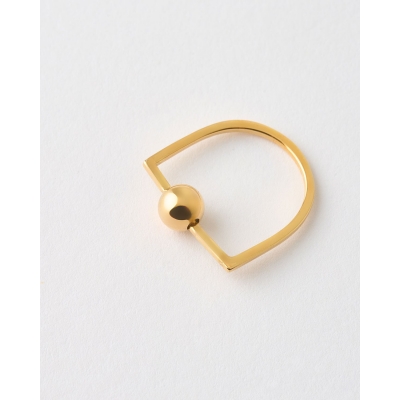 Anillo Bola Antiestes Plata DO