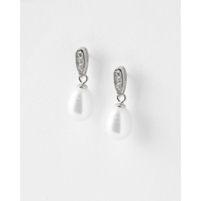 PENDIENTES LAGRIMA Y PERLA...