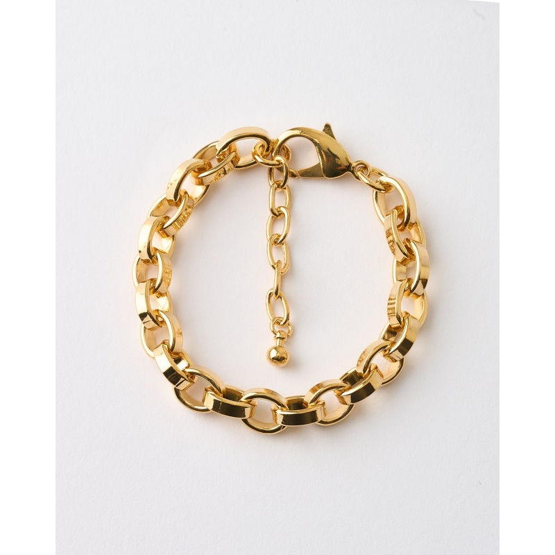 PULSERA ESLABONES 10X4MM - 18CM LARGO