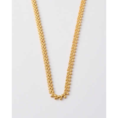 COLLAR  HOJAS - 42CM LARGO