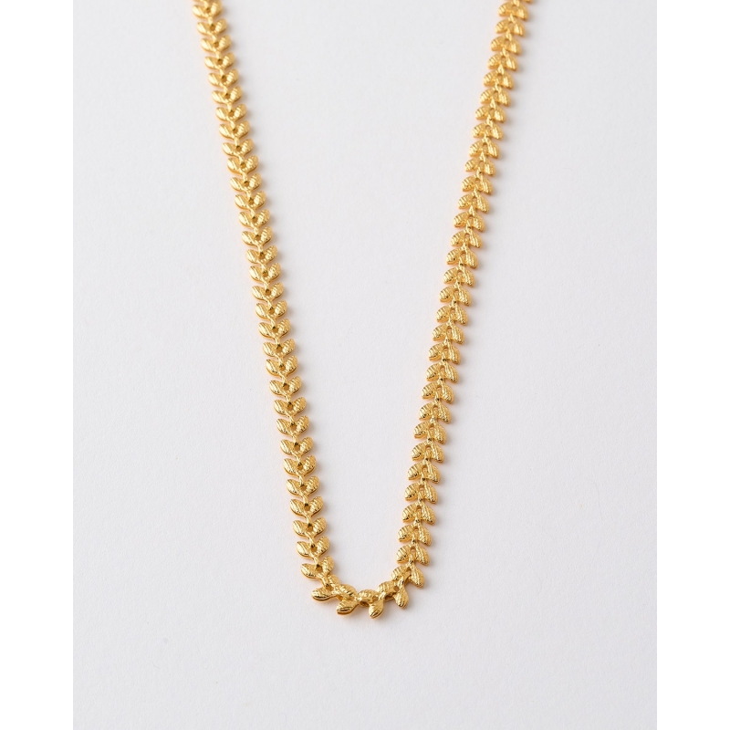 COLLAR  HOJAS - 42CM LARGO