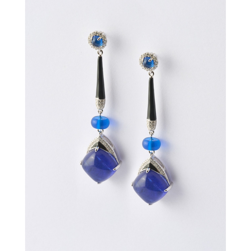 PENDIENTES LARGOS COLGANTE CIRCONITA...