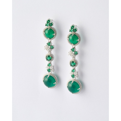 PENDIENTES LARGOS CIRCULOS...