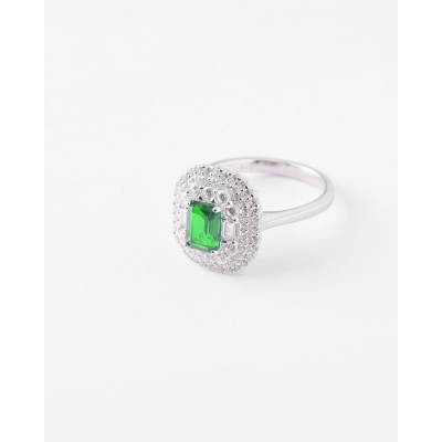 Anillo Circonita Esmeralda... 2