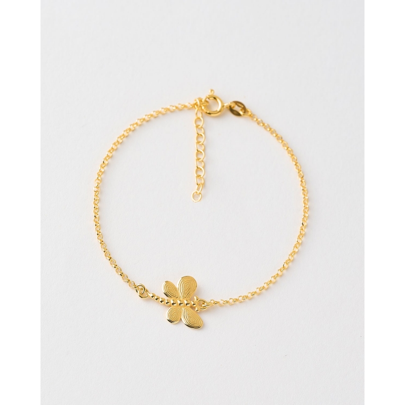 PULSERA LIBELULA 14MM - 18+3CM LARGO 