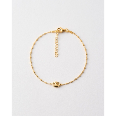 PULSERA CADENA CUBOS Y...