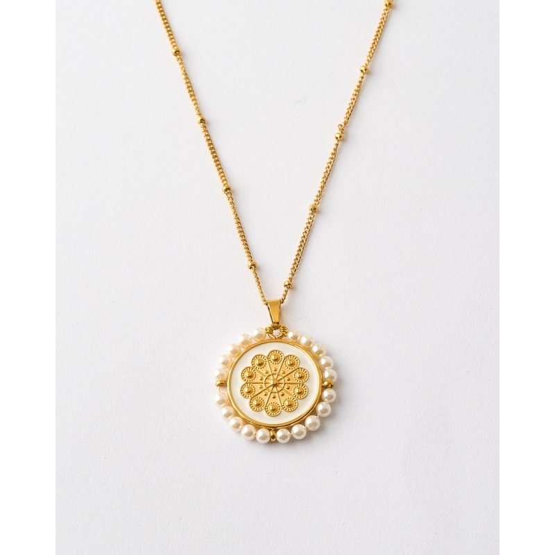 COLLAR MEDALLA BOTON CHARRO 20MM...