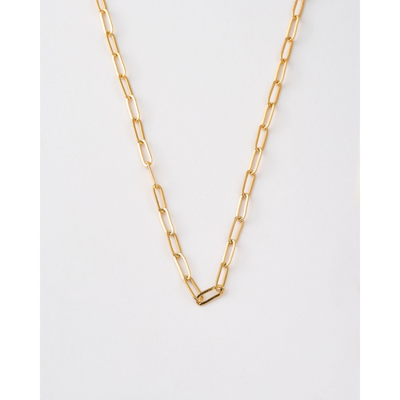 COLLAR ESLABON PLANO 10MM CIERRE...