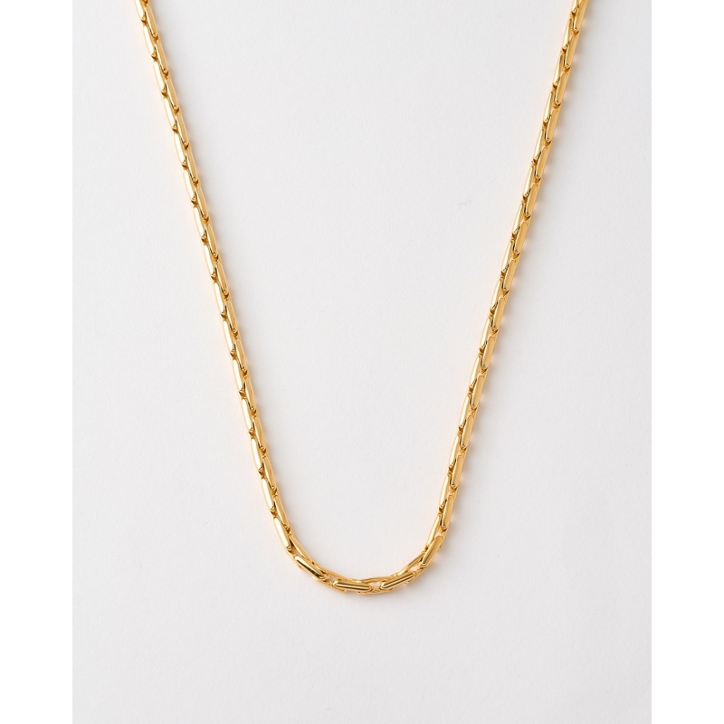 COLLAR ESLABON TIPO AVENA - 42+6CM LARGO