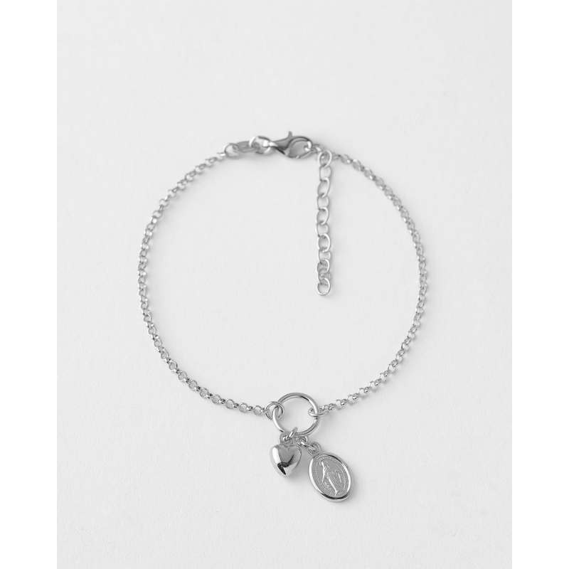 PULSERA MEDALLA VIRGEN MILAGROSA Y...