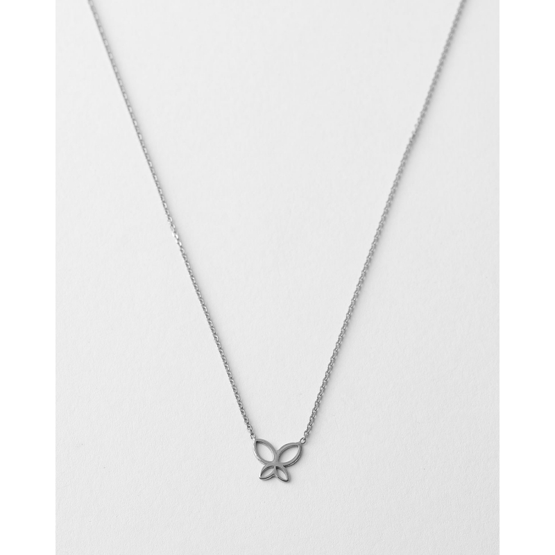 COLLAR SILUETA MARIPOSA 10MM - 39+5CM...