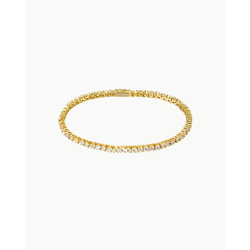 PULSERA TENIS MOISSANITA 2,5MM - 18CM...