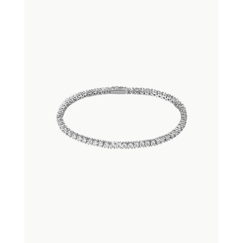 PULSERA TENIS MOISSANITA 2,5MM - 18CM...