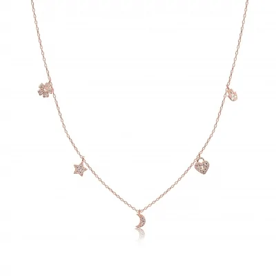 Collar 5 Piezas 40+5cm CZ