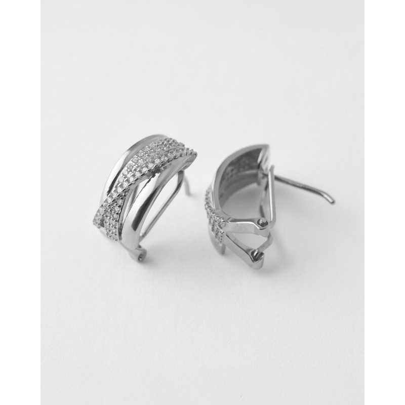 PENDIENTES ARO MULTIBANDA CON CARRIL...