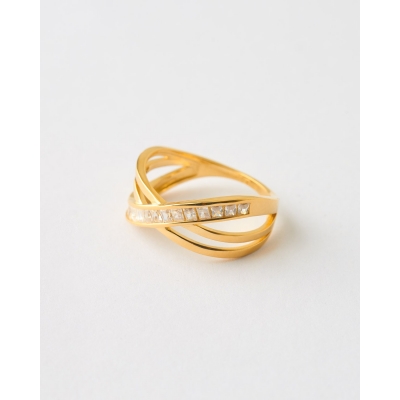 ANILLO CRUZADO TRIPLE BANDA...