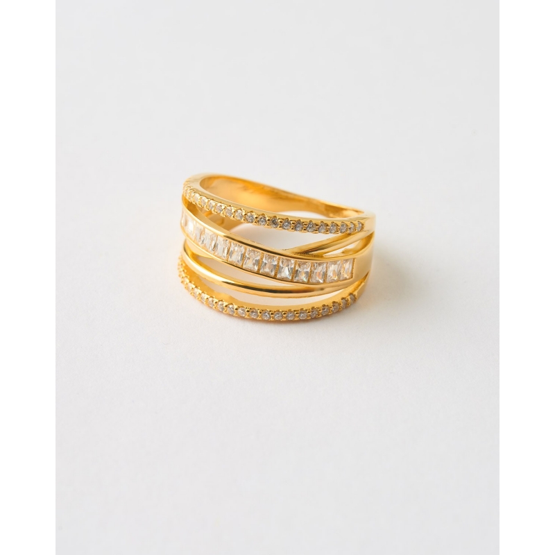 ANILLO CRUZADO MULTIBANDA CON...