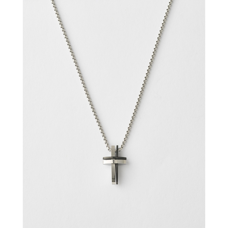 CADENA CABALLERO CRUZ BICOLOR...