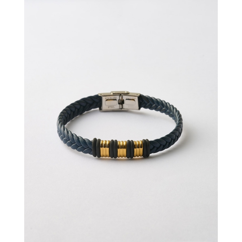 PULSERA CABALLERO TRENZADA Y MOTIVOS...