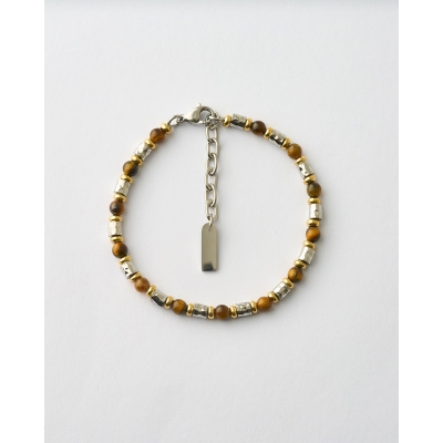 PULSERA CABALLERO BOLAS OJO...