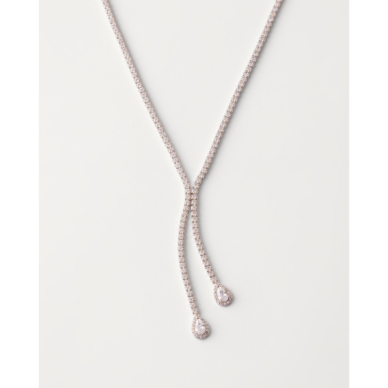 Collar Riviere Circonitas 2mm Doble...