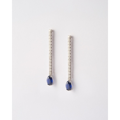 Pendientes Tira Circonitas...