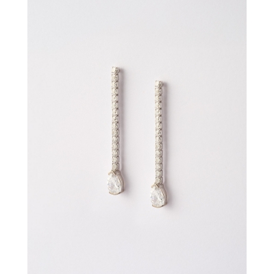 Pendientes Tira Circonitas...