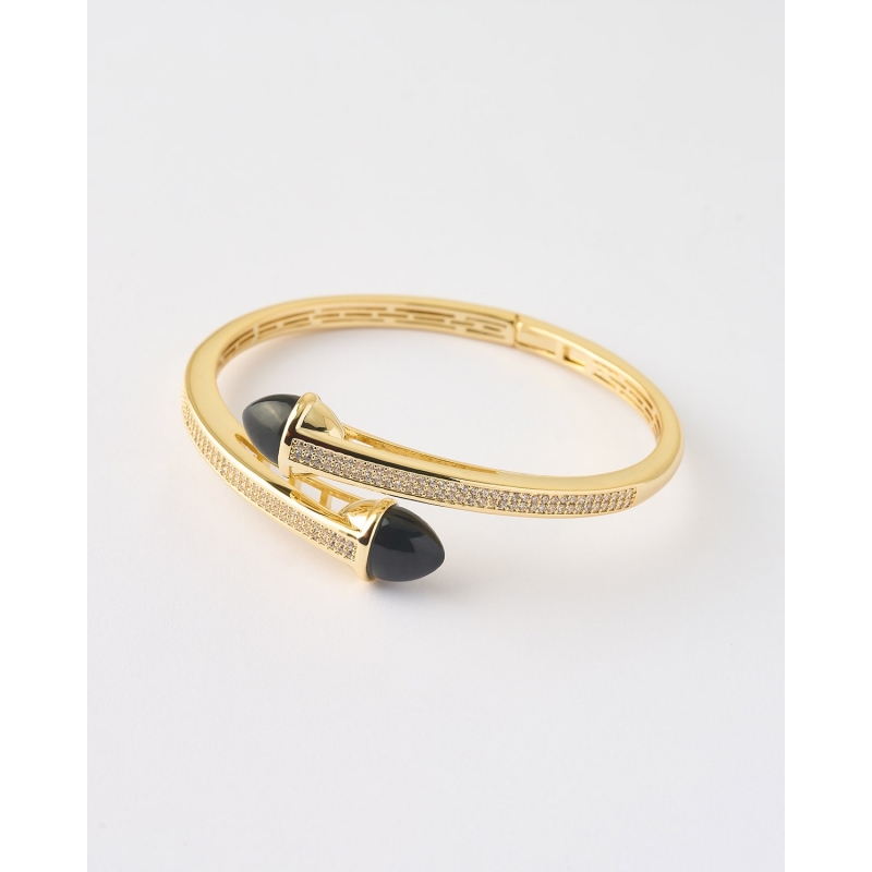 PULSERA BULLET CIRCONITAS Y ESMALTE...