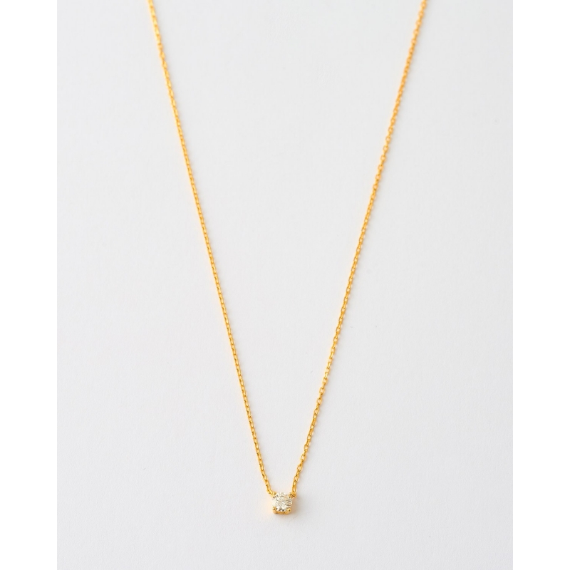 COLLAR MOISSANITA REDONDA 4MM - 0.3CT...