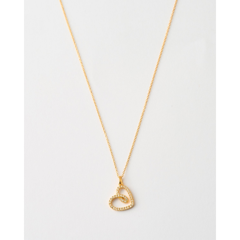 COLLAR CORAZON CIRCONITAS 13MM  -...