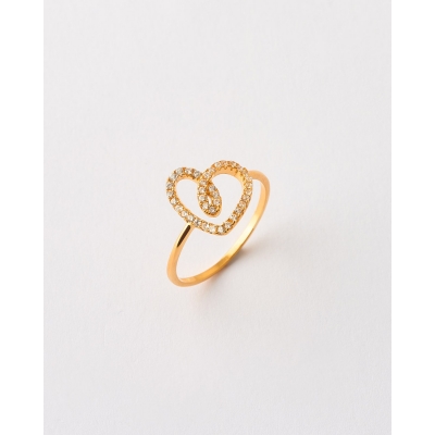 ANILLO CORAZON CIRCONITAS...