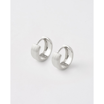 PENDIENTES ARO 17MM MATE -...