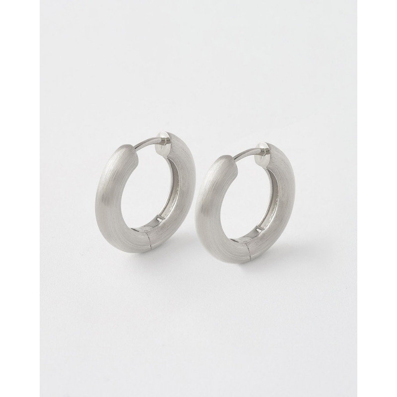 PENDIENTES ARO 19MM MATE - 4MM GROSOR